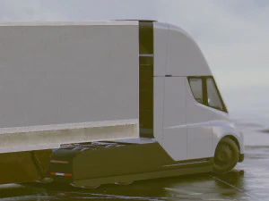 tesla semi 3D Model