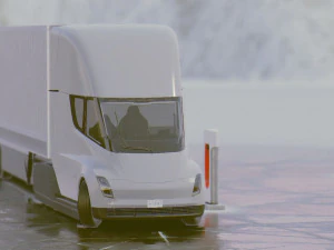 tesla semi 3D Model