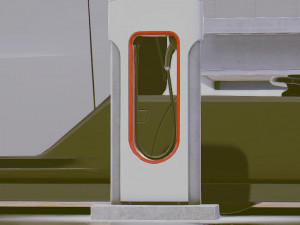 tesla semi 3D Model