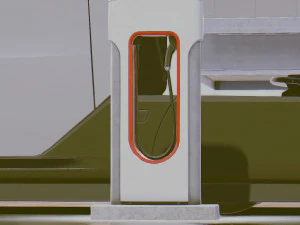 tesla semi 3D Model