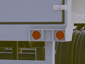 tesla semi 3D Model