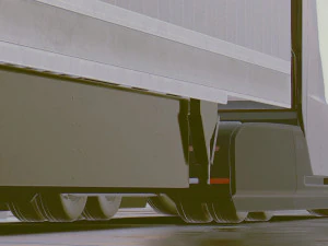 tesla semi 3D Model