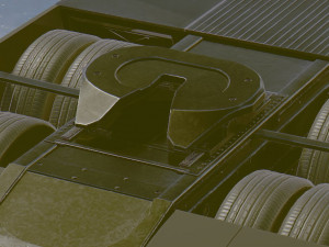 tesla semi 3D Model