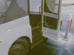 tesla semi 3D Model