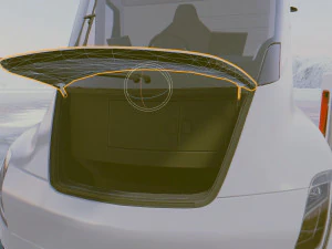 tesla semi 3D Model