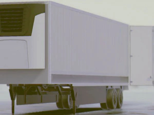 tesla semi 3D Model