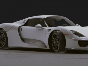 Realistic Mobile Car 01 3D Model