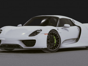 Realistic Mobile Car 01 3D Model