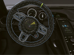 Realistic Mobile Car 01 3D Model