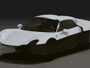 Realistic Mobile Car 01 3D Model