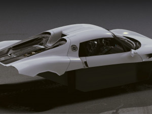 Realistic Mobile Car 01 3D Model