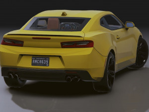 Realistic Mobile Car 02 3D Модель