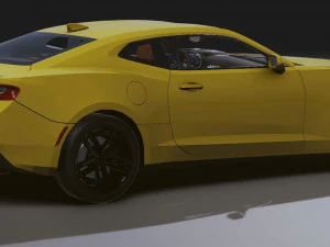 Realistic Mobile Car 02 3D Model