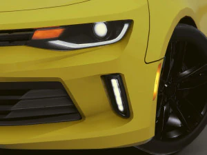 Realistic Mobile Car 02 3D Model