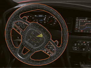 Realistic Mobile Car Demo 3D Model