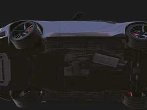 Realistic Mobile Car 13 3D Model