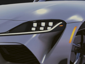 Realistic Mobile Car 13 3D मॉडल