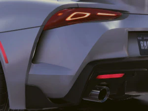 Realistic Mobile Car 13 3D Model