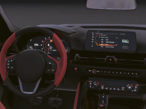 Realistic Mobile Car 13 3D Model