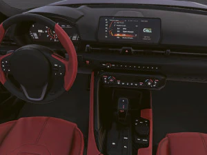 Realistic Mobile Car 13 3D Model