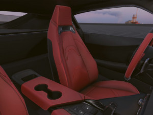 Realistic Mobile Car 13 3D मॉडल