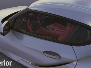 Realistic Mobile Car 13 3D Model