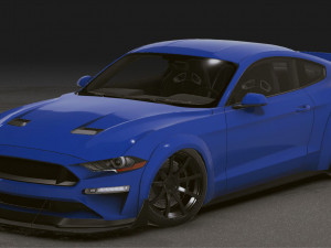 Realistic Mobile Car 36 3D-Modell