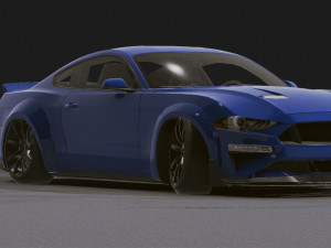 Realistic Mobile Car 36 Modello 3D