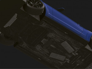 Realistic Mobile Car 36 Modello 3D