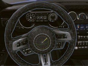 Realistic Mobile Car 36 Modello 3D