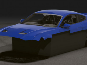Realistic Mobile Car 36 Modello 3D