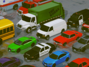 URBAN TRAFFIC Unity 3D-Modell