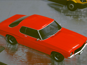 URBAN TRAFFIC Unity 3D-Modell