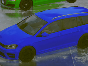 URBAN TRAFFIC Unity 3D-Modell