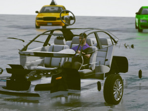 URBAN TRAFFIC Unity 3D-Modell