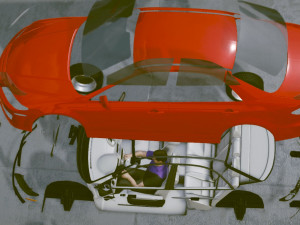 URBAN TRAFFIC Unity 3D-Modell