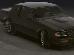 Realistic Mobile Car 22 3D Model