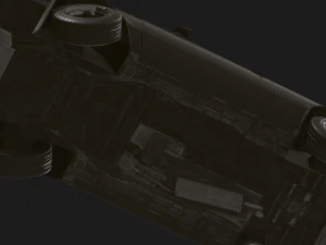 Realistic Mobile Car 22 3D Model
