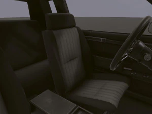 Realistic Mobile Car 22 3D Model