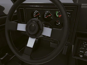Realistic Mobile Car 22 3D Model