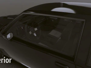 Realistic Mobile Car 22 3D Model