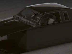 Realistic Mobile Car 22 3D Model