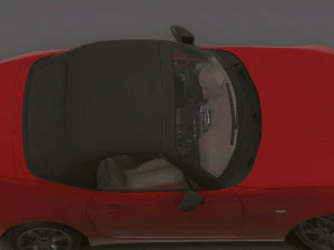 Realistic Mobile Car 03 3D Model