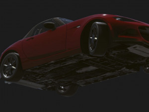 Realistic Mobile Car 03 Modèle 3D