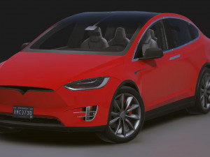 Realistic Mobile Car 05 Modelo 3D