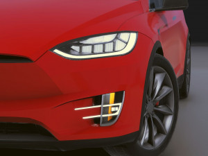 Realistic Mobile Car 05 Modelo 3D