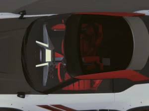 Realistic Mobile Car 06 3D Model