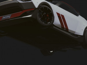 Realistic Mobile Car 06 Modello 3D