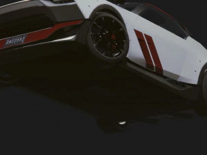 Realistic Mobile Car 06 3D Model