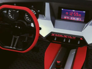 Realistic Mobile Car 06 3D Model